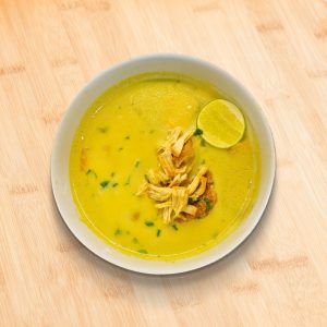 Nasi Soto Ayam + Perkedel